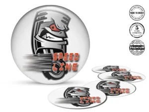 Domed label Custom Brand Premium Edition for Cars